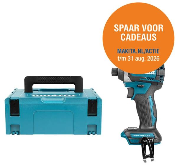 Visseuse à chocs 18V LXT 175Nm -Machine seule- en MAKPAC - MAKITA DTD154ZJ-0