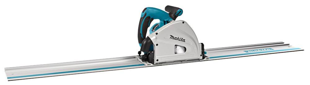 Scie plongeante 1300W + rail de guidage + coffret MAKPAC 4 - MAKITA - PROMOPACK8-2