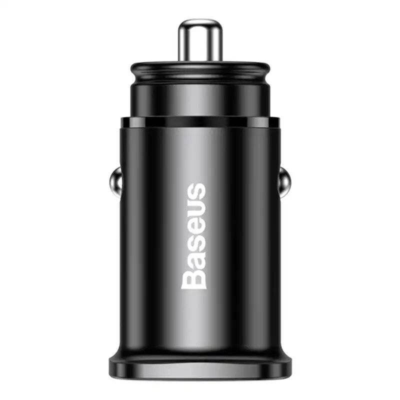 Chargeur Allume Cigare 5A Charge Rapide USB/USB Type C-5