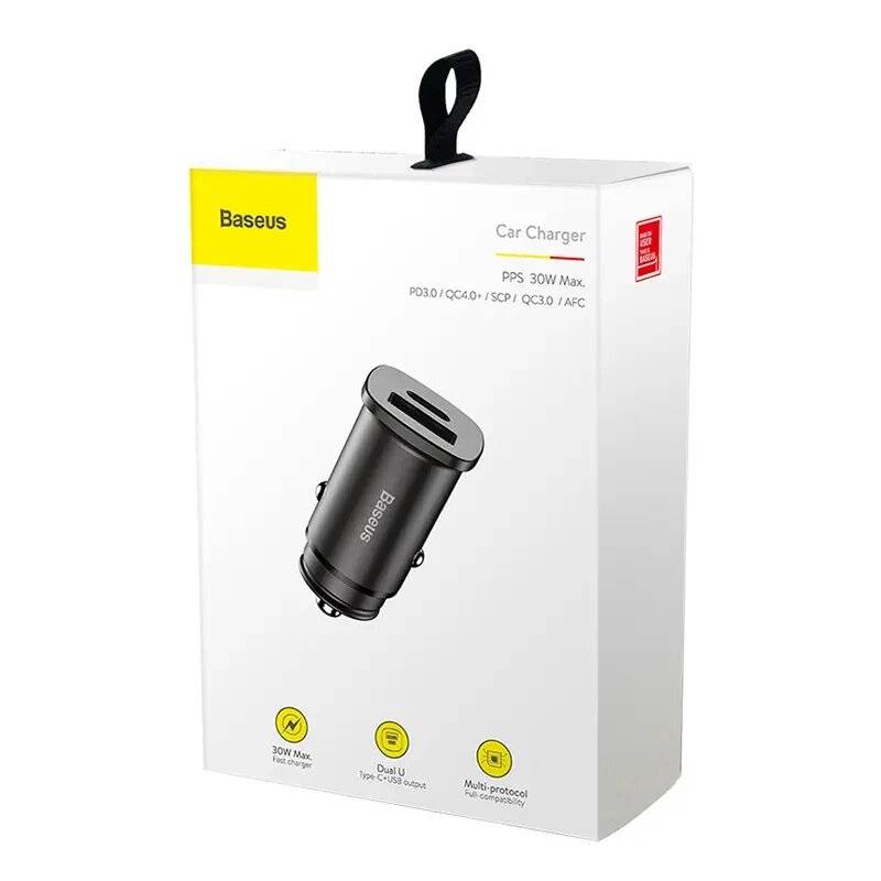Chargeur Allume Cigare 5A Charge Rapide USB/USB Type C-6
