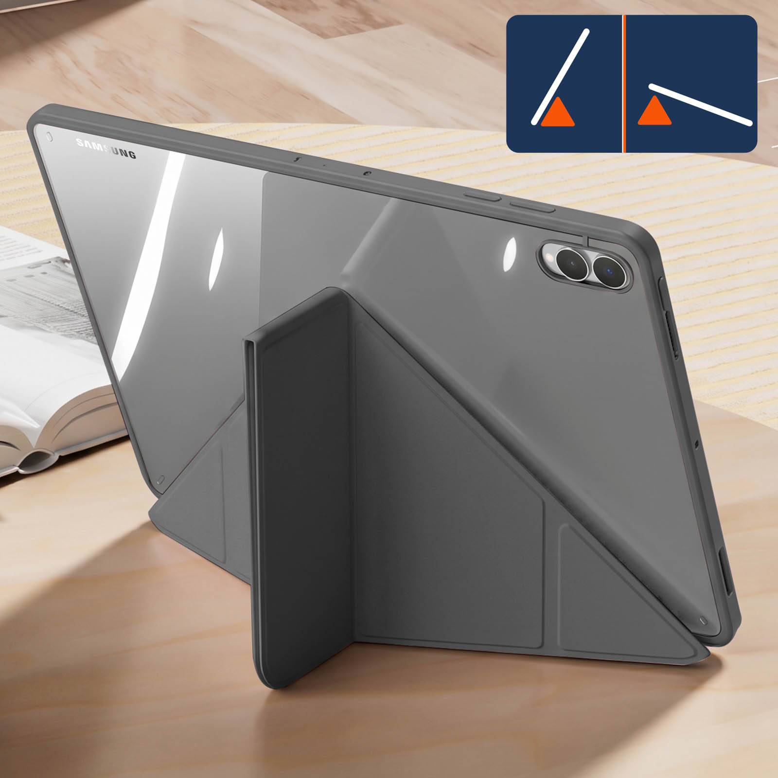Étui Clapet pour Galaxy Tab S12 Ultra avec Support Origami-3