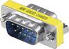 Adaptateur série Goobay [1x SUB-D mâle 9 pôles - 1x SUB-D mâle 9 pôles] vissable