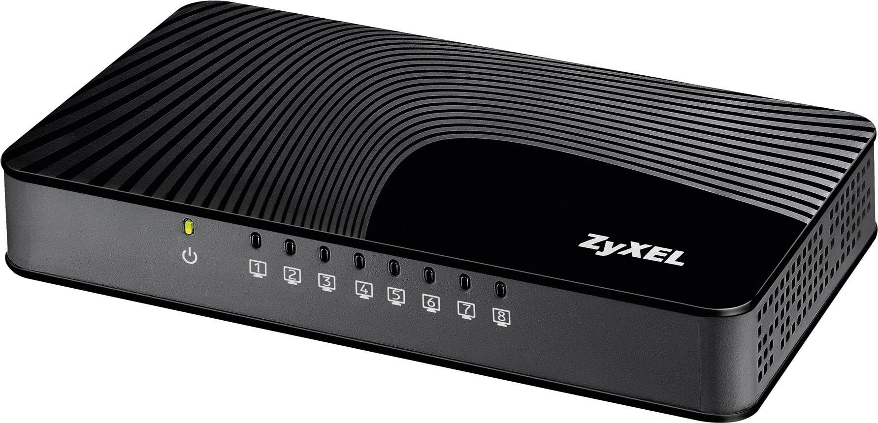 Switch réseau ZyXEL GS-108SV2 8 ports 1 GBit/s