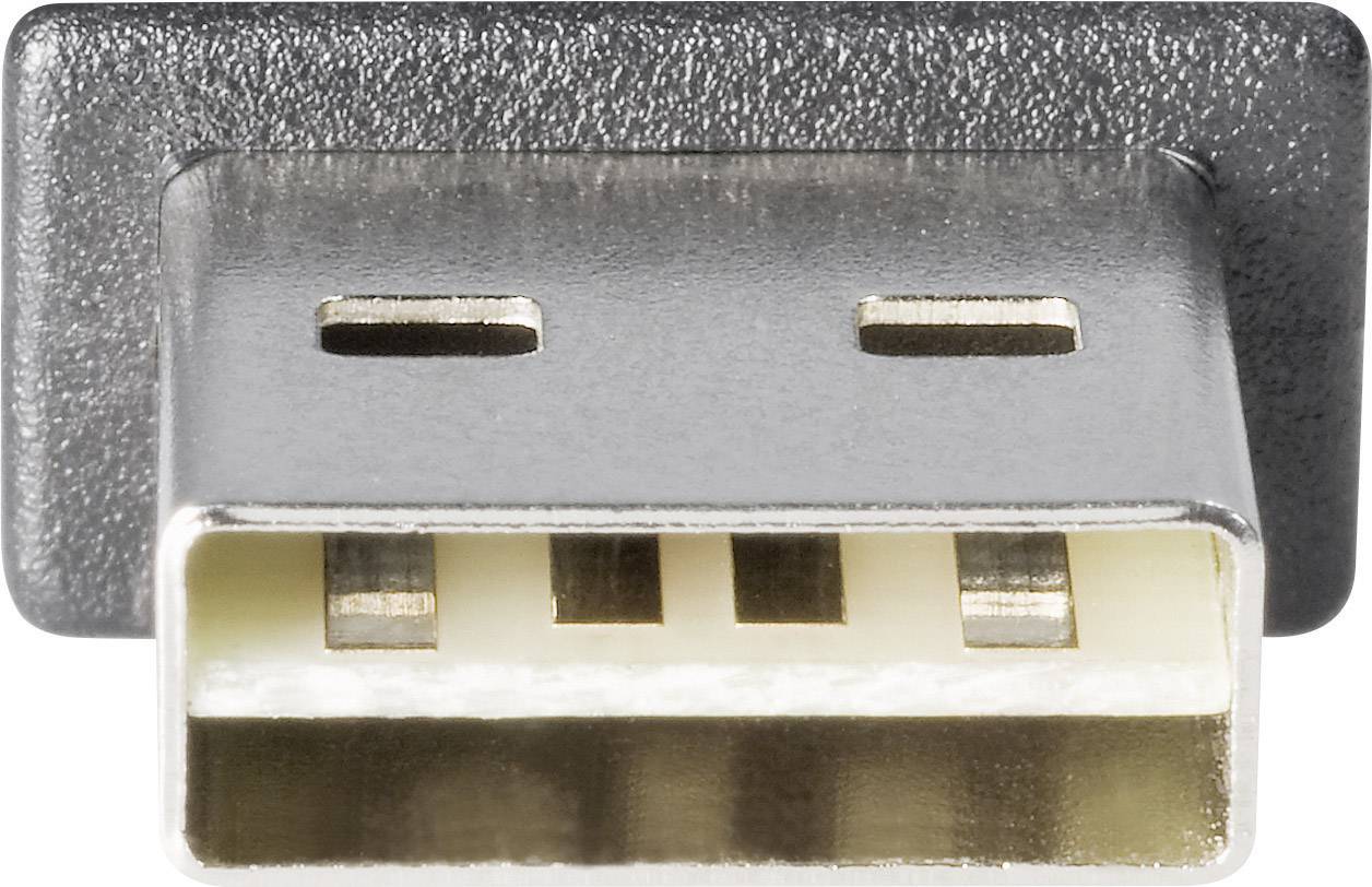 Connecteur USB en gros plan.