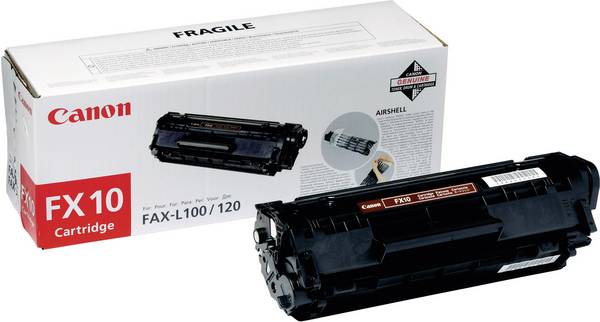 Cassette de toner d'origine Canon FX-10 noir