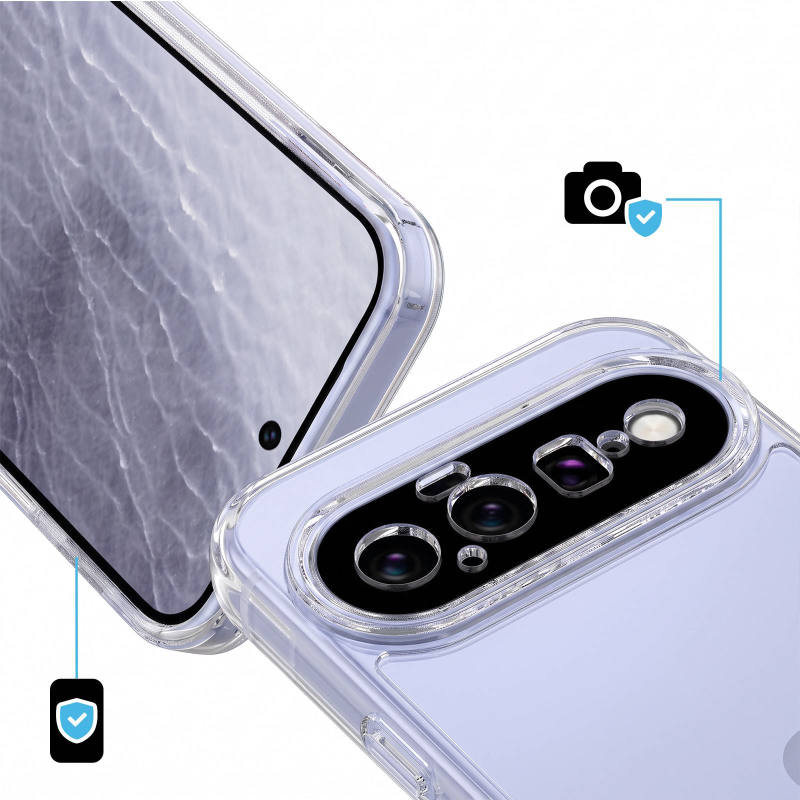 Coque pour Google Pixel 11 Antichoc avec Coins Renforcés-2