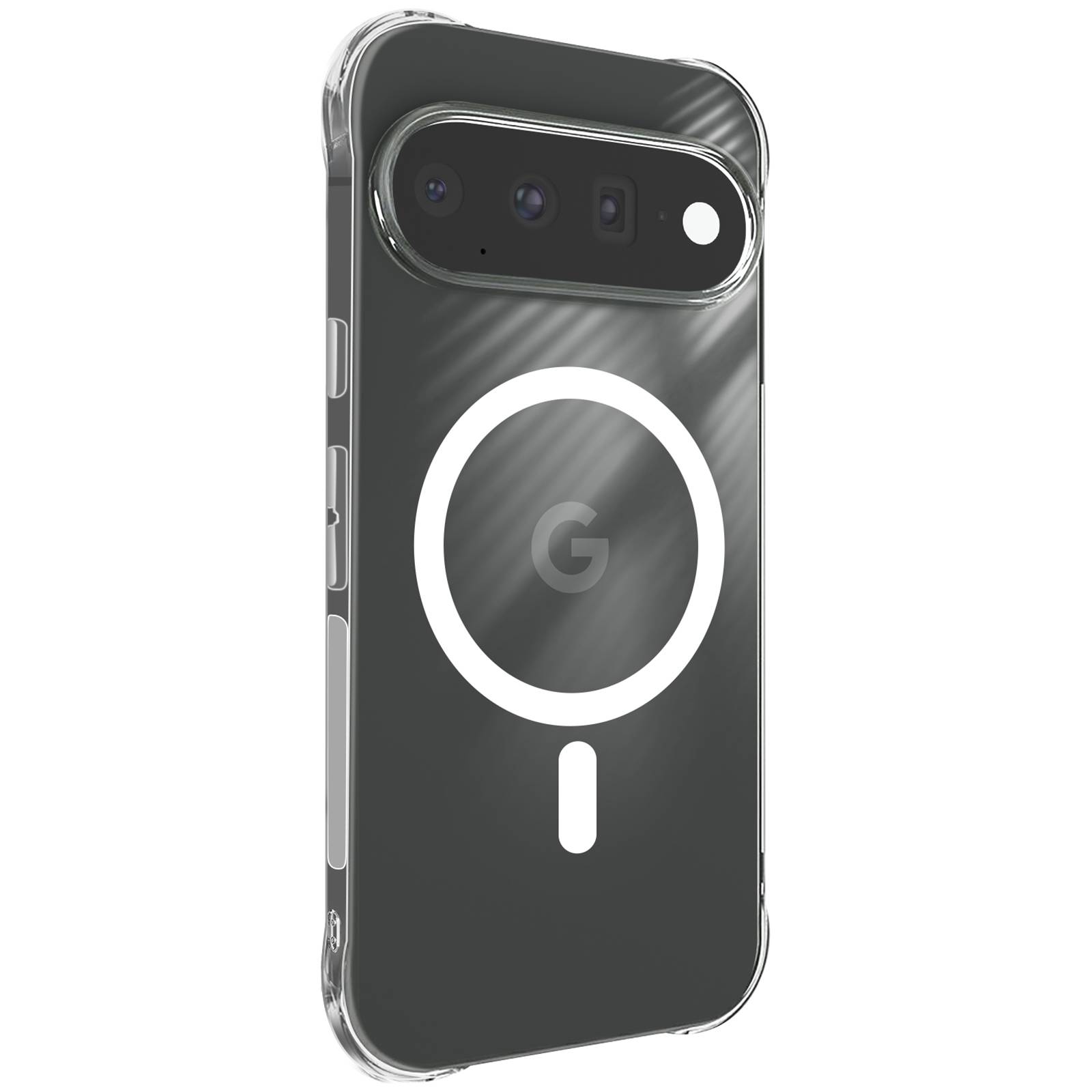 Coque Magnétique pour Google Pixel 11 avec Caméra Surélevée-0