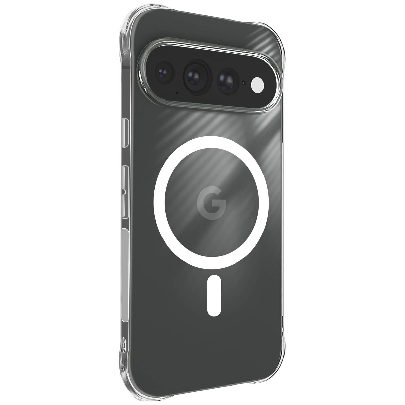 Coque Magnétique pour Pixel 11 Pro XL avec Caméra Surélevée-0