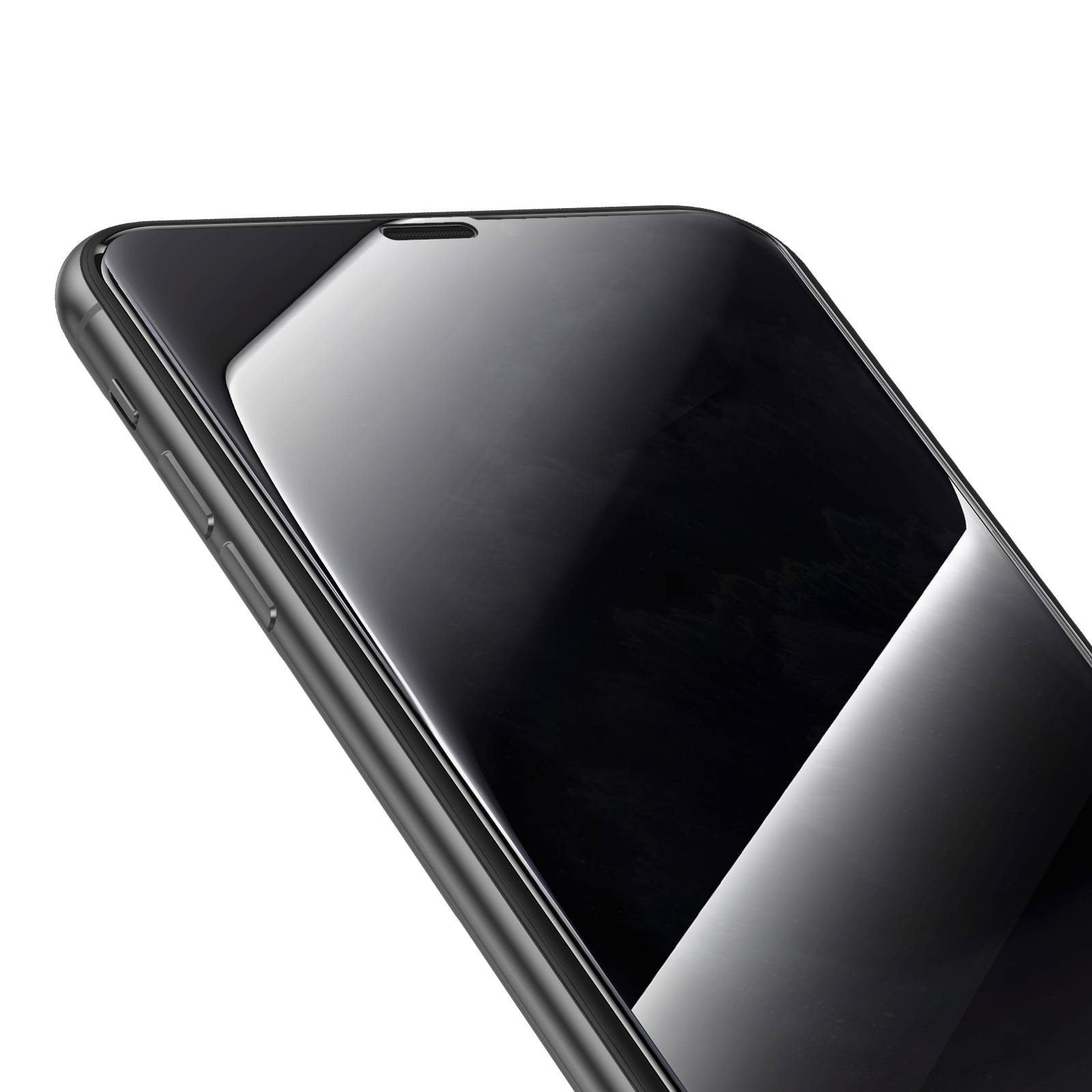 Verre Trempé pour iPhone 11 Pro / X / XS Antichoc avec Kit de Pose Magic Box-1