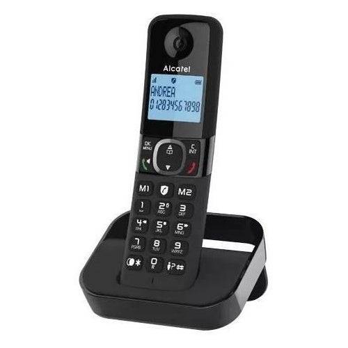 Téléphone Sans Fil Duo Avec Répondeur Noir Alcatel F860DUONOIR-1