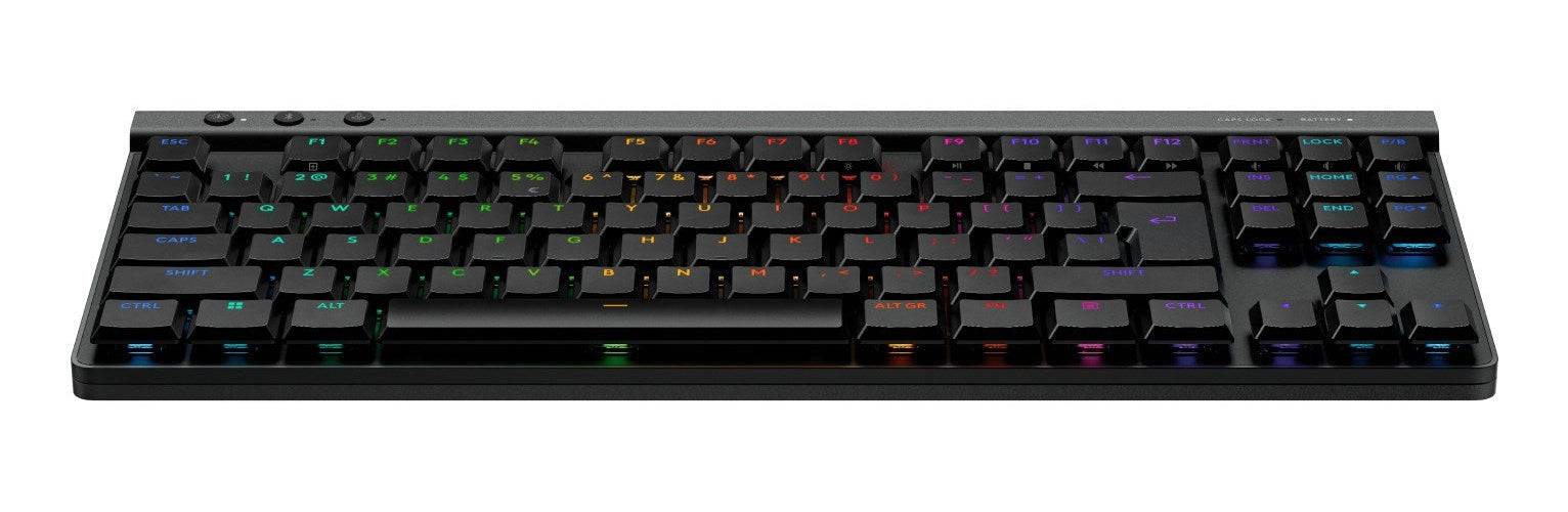 Logitech G G515 LIGHTSPEED TKL, Avec fil &sans fil, RF sans fil + Bluetooth, Clavier mécanique, QWERTY, LED RGB, Noir-3
