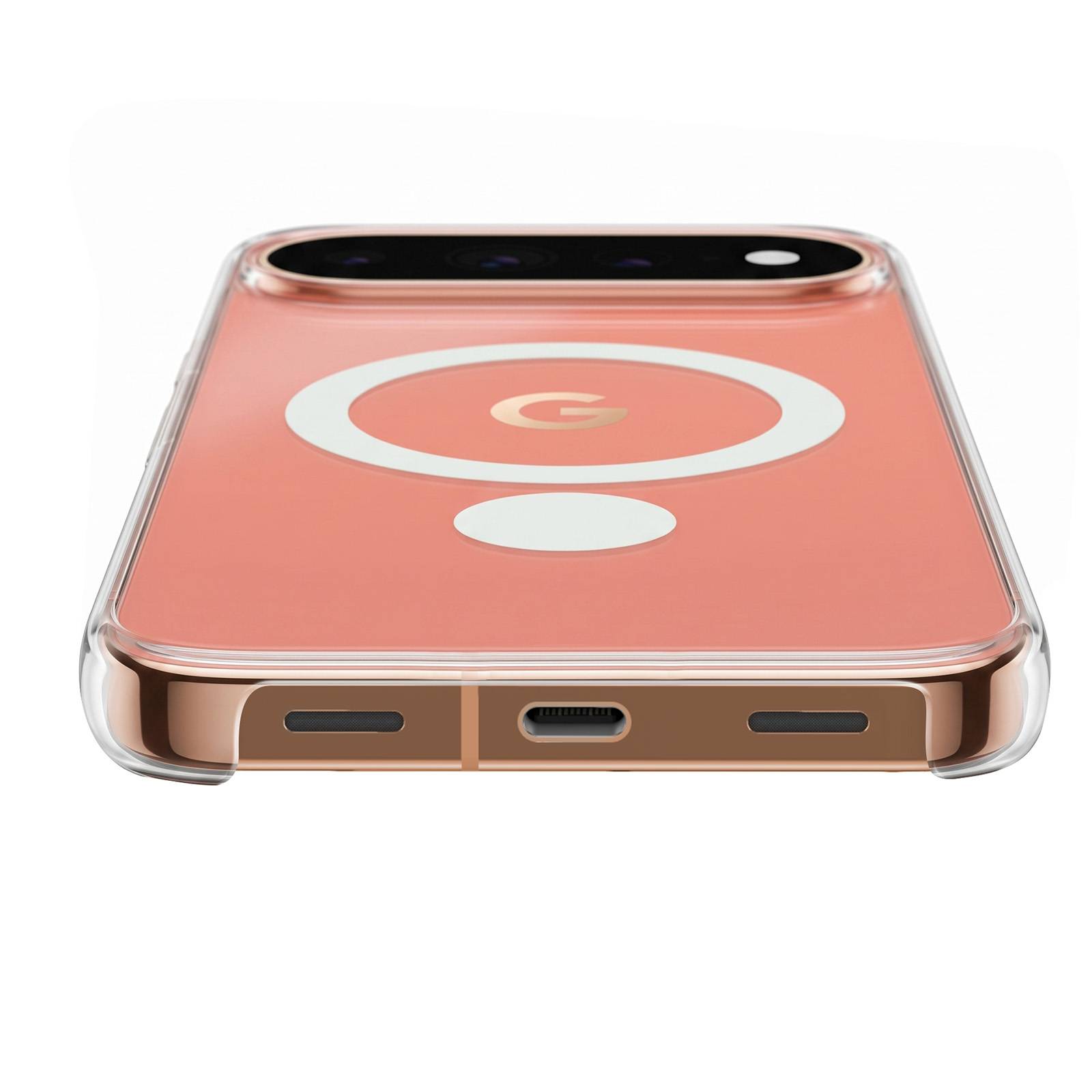 Coque Magnétique pour Google Pixel 11 Pro XL Bords Surélevés et Anneau PixelSnap-3