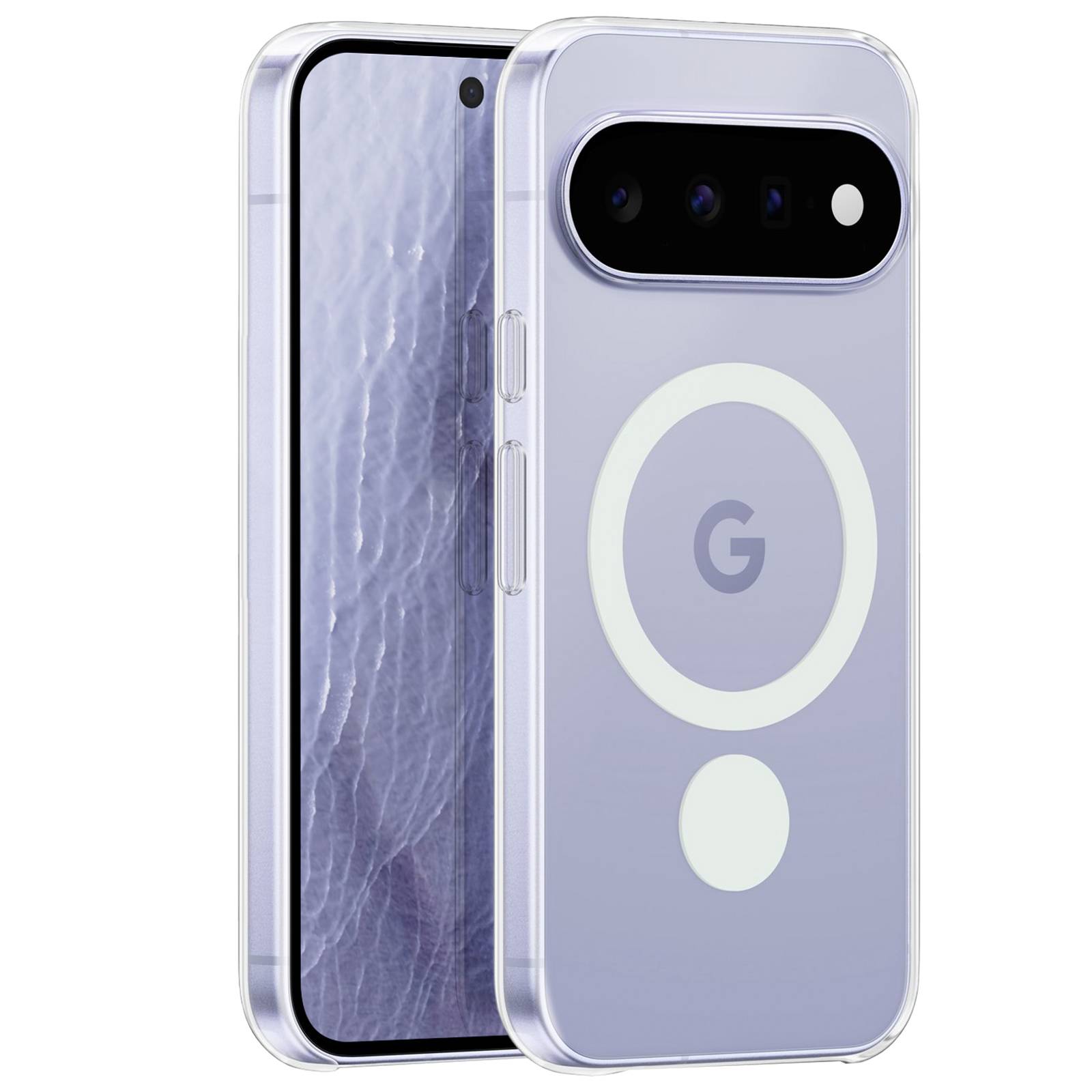 Coque Magnétique pour Google Pixel 11 Bords Surélevés et Anneau PixelSnap-0