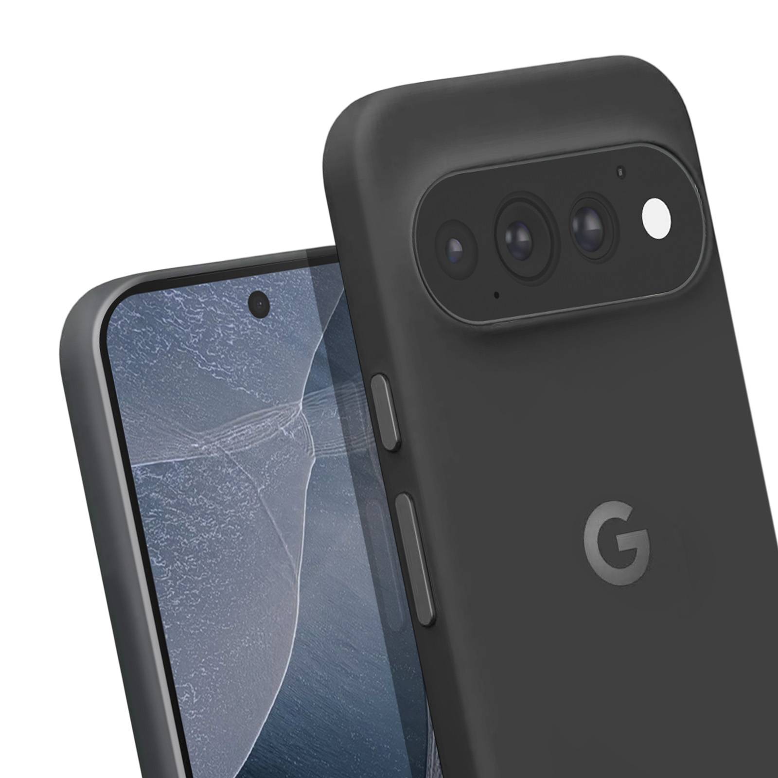 Coque Magnétique pour Google Pixel 11 Pro Bords Surélevés et Anneau PixelSnap-2