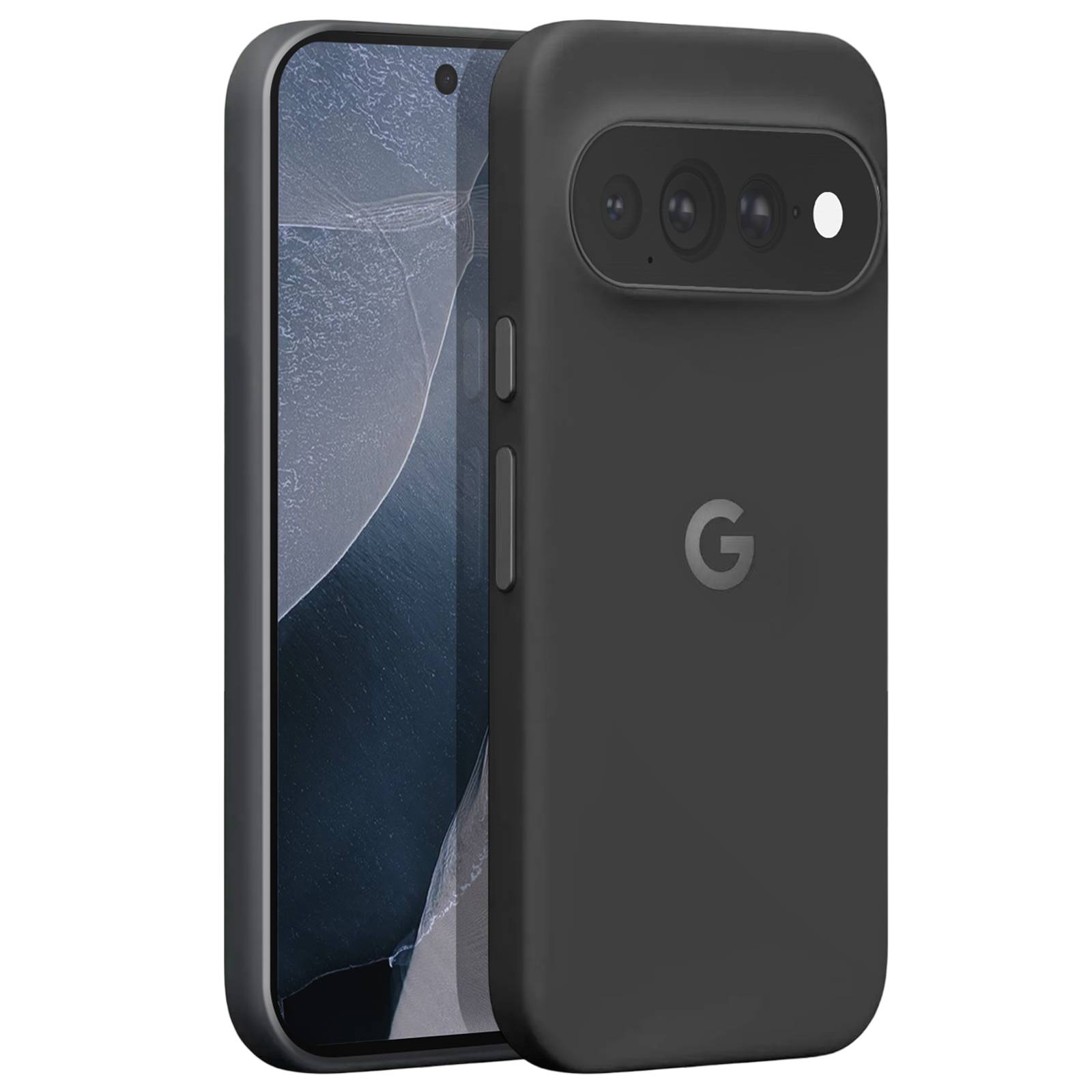 Coque Magnétique pour Google Pixel 11 Pro XL Bords Surélevés et Anneau PixelSnap-0