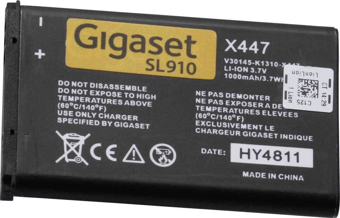 Batterie pour téléphone sans fil Gigaset Adapté aux marques Gigaset Li