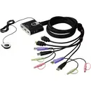 ATEN CS692-AT 2 ports Commutateur KVM HDMI USB 1920 x 1200 Pixel