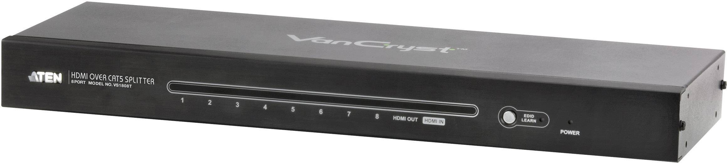 Répartiteur HDMI ATEN VS1808T-AT-G 8 ports noir-0