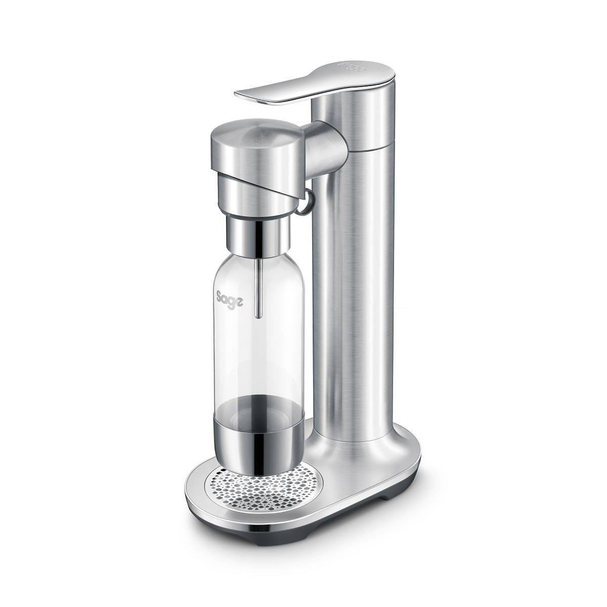 Machine à Gazéifier L'eau + 1 Bouteille - Acier Inoxydable Brossé Sage SCA800BSS0ZEU1-0