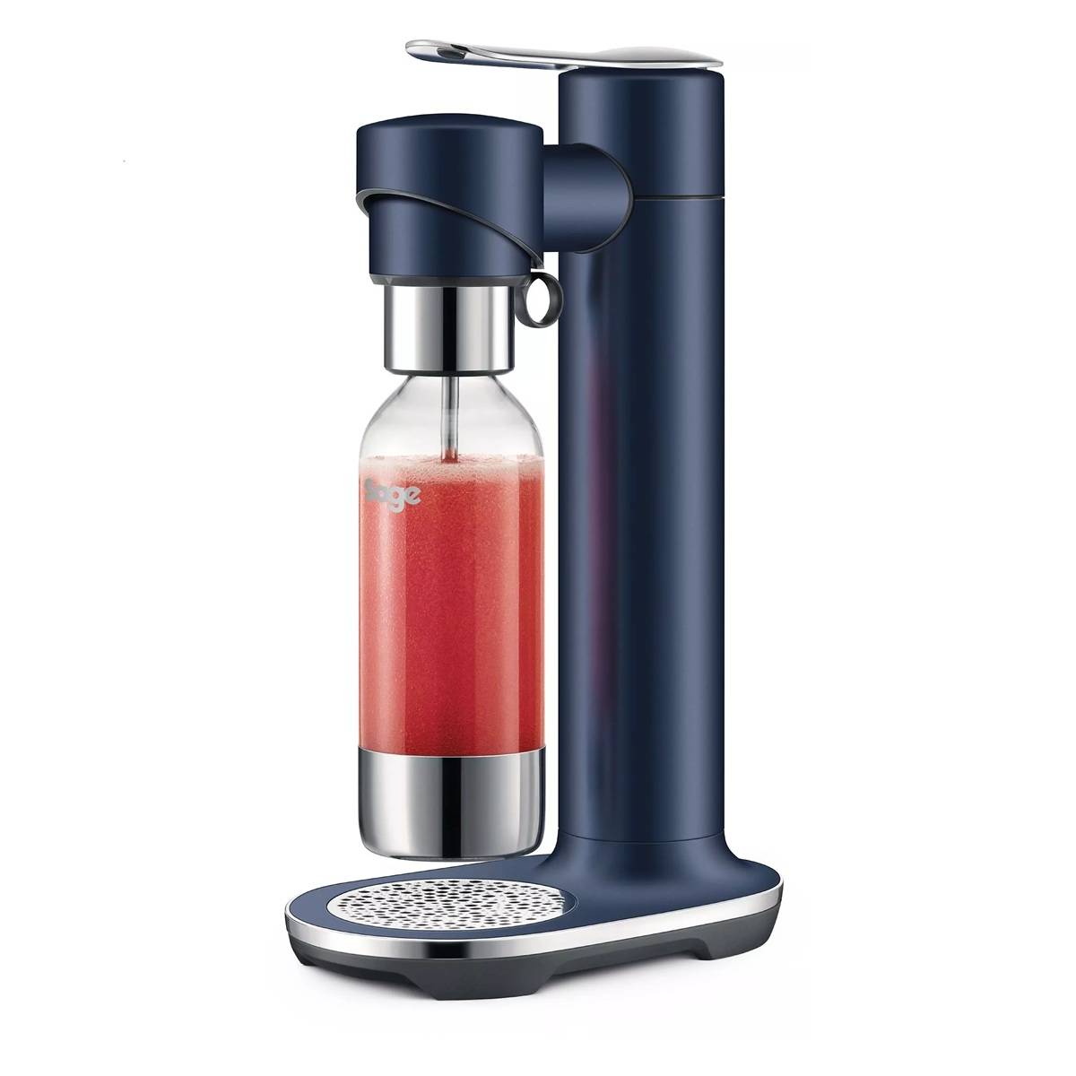 Machine à Gazéifier L'eau + 1 Bouteille - Bleu Prune Sage SCA800DBL0ZEU1-0