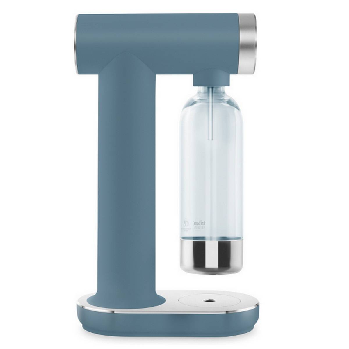 Machine à Gazéifier L'eau + 1 Bouteille Bleu Orage Mat Smeg SKC01SBM-4