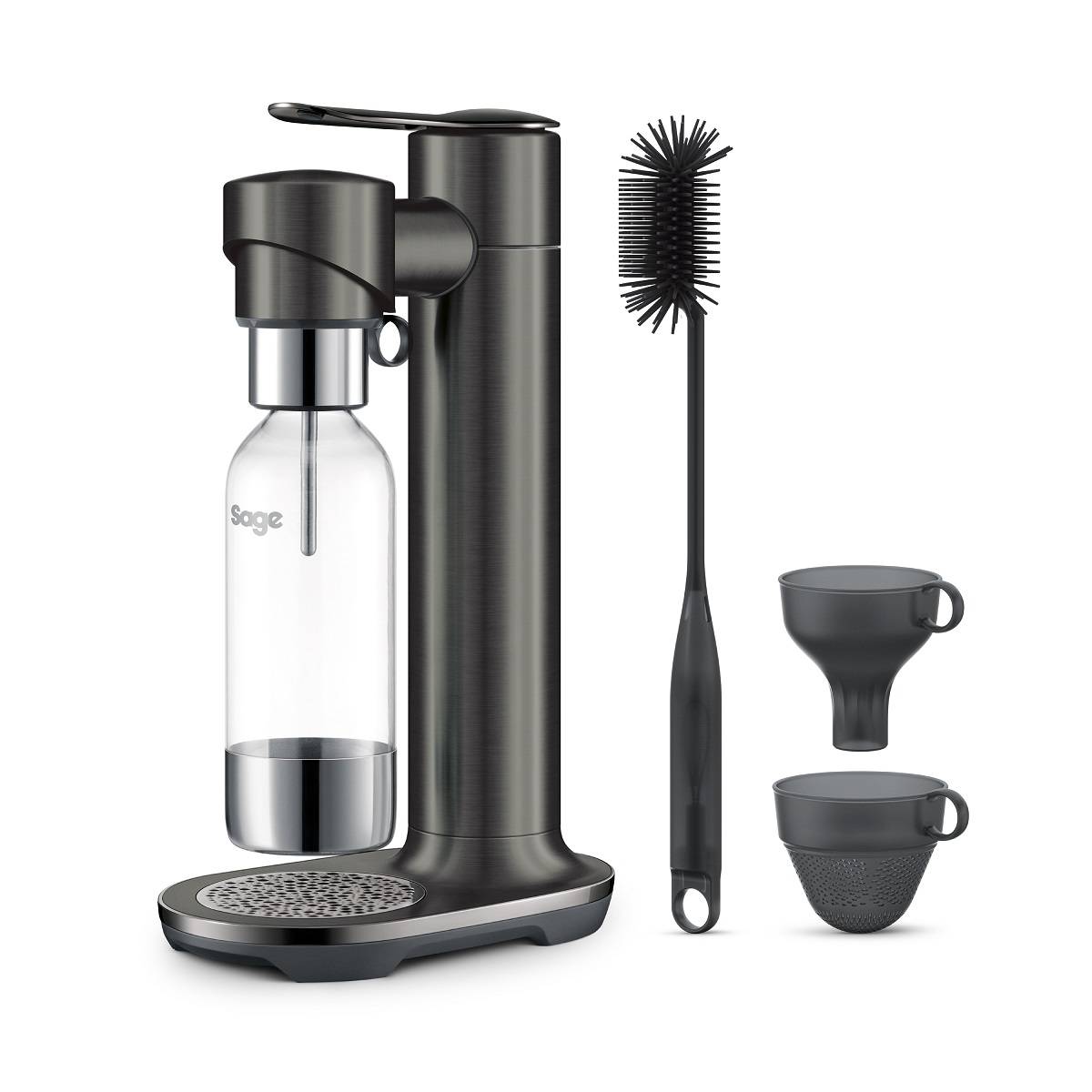 Machine à Gazéifier L'eau + 1 Bouteille - Noir Sage SCA800NRE0ZEU1-2