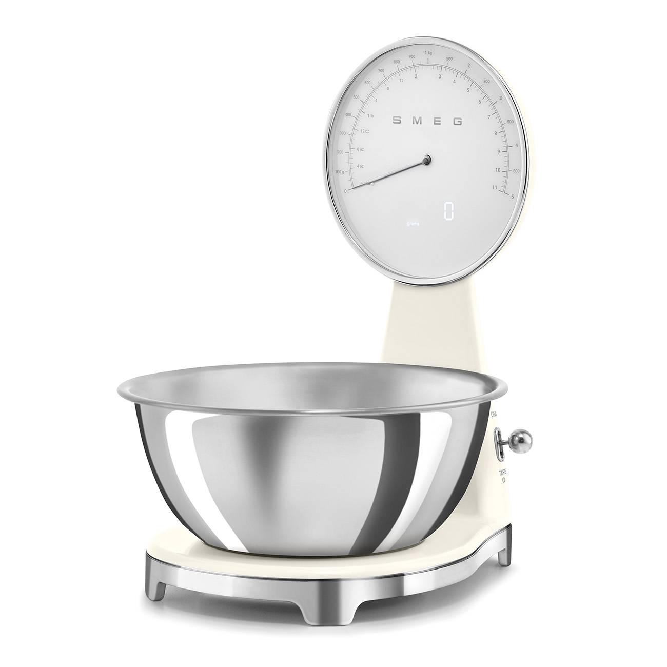 Balance De Cuisine électronique 5kg-1g Crème Smeg KSF01CRWW-2