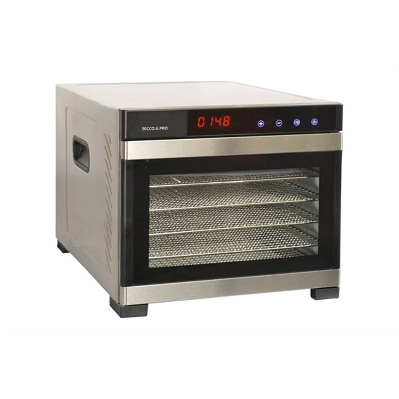 Déshydrateur Fruits Et Légumes 6 Plateaux Inox Kitchen Chef secco6pro-0