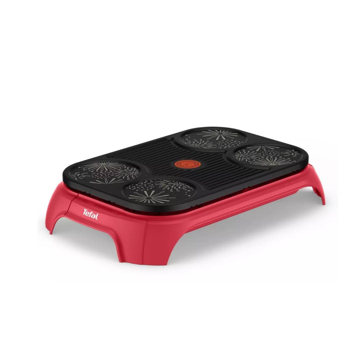 Crêpière 1000w 4x12cm Rose Tefal PY55A7F0-0