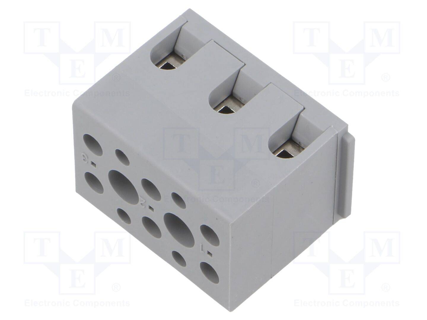 Borne d'appareils Phoenix Contact G 5/ 3 2716033 flexible: -4 mm² rigide: -4 mm² Nombre de pôles: 3 gris 1 pc(s)