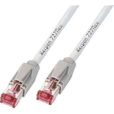 Câble réseau Cat 6 S/FTP 5M gris Kerpen  -  [1x RJ45 mâle - 1x RJ45 mâle]  - K8210GR.5 - 5.00 m - gris