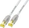 Câble Draka CAT 6A/S/FTP - [1x RJ45 mâle - 1x RJ45 mâle] - K8560GR.20 - 20.00 m - gris