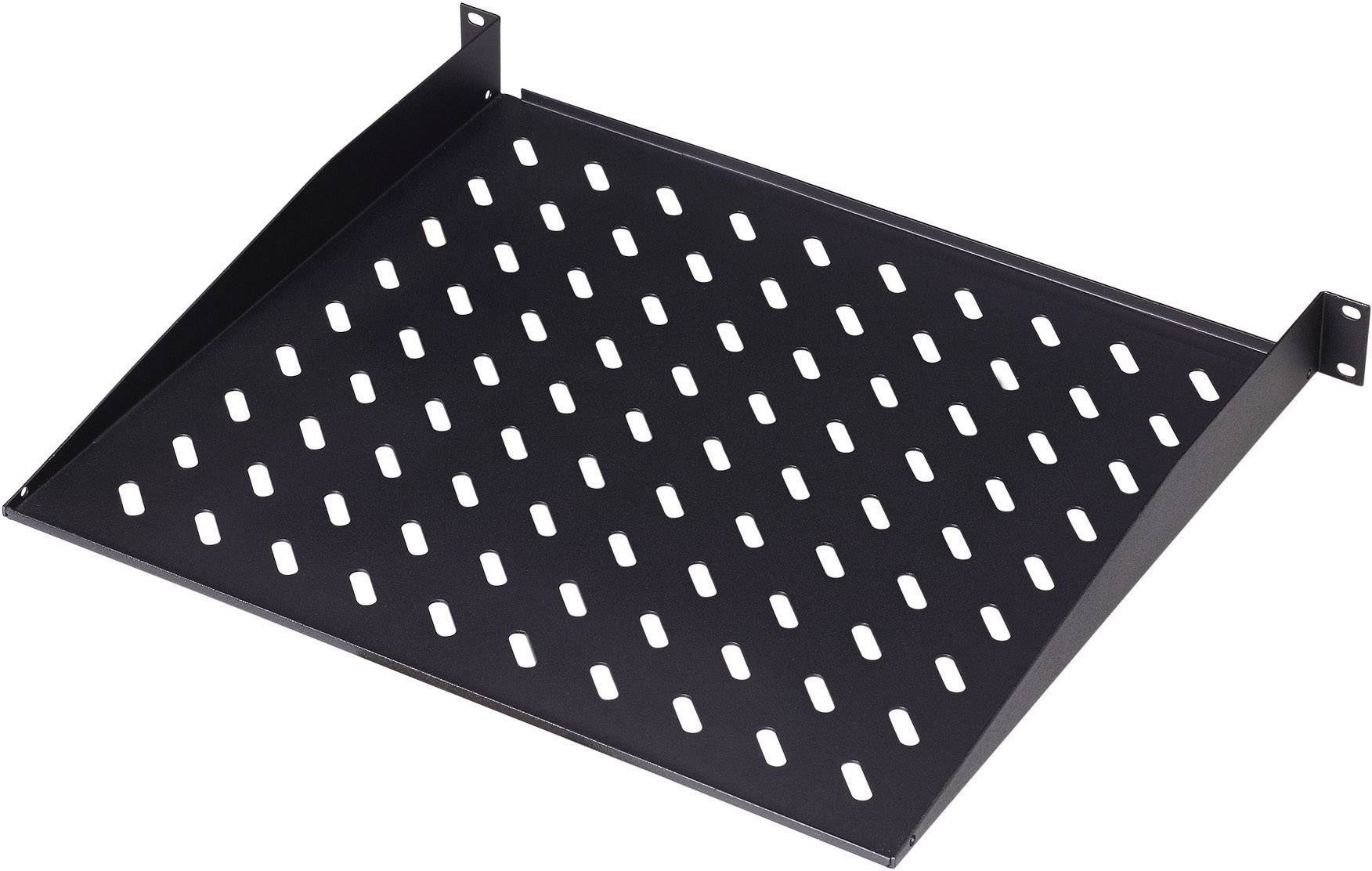 Digitus DN-19 TRAY-1-SW 19 pouces Plaque de sol 1 UH montage fixe adapté à une baie de profondeur: à partir de 450 mm no