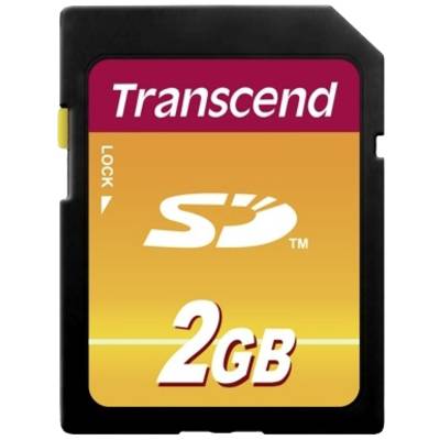 Carte SD Transcend TS2GSDC 2 GB  