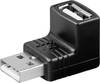 Adaptateur USB 2.0 Goobay 68920 - [1x USB 2.0 type A mâle - 1x USB 2.0 type A femelle] - noir