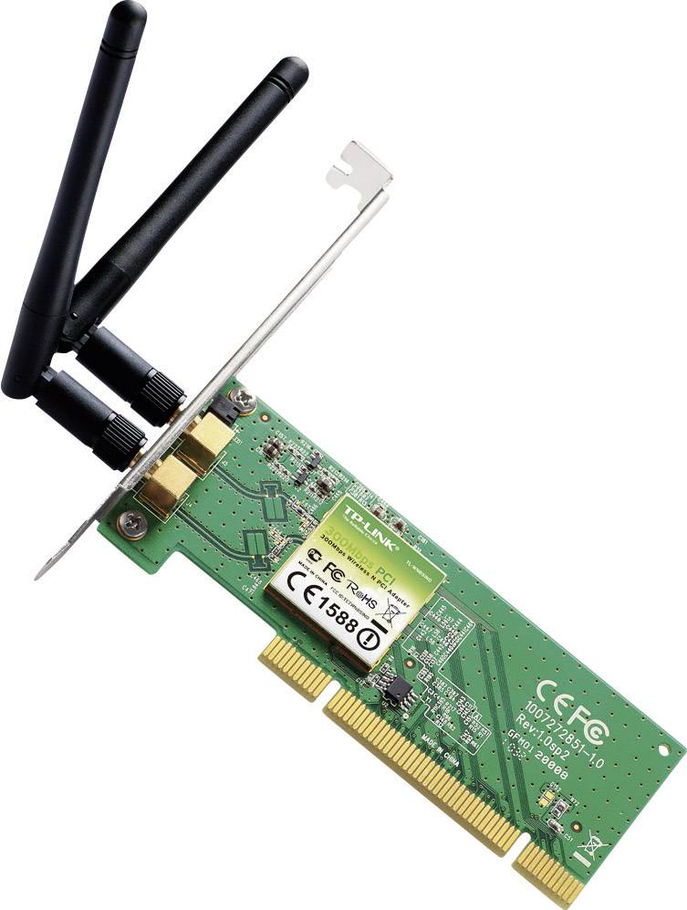 Carte WiFi PCI TPLINK TLWN851ND 300 Mo/s Conrad.fr