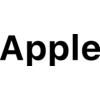Logo « Apple Business Partner » en texte blanc sur fond transparent.