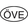 Logo avec les lettres 'ÖVE' dans un encadrement ovale.