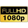 L'image montre un panneau portant l'inscription 'FULL HD 1080p', ce qui indique une résolution vidéo élevée. Le texte principal est en noir sur un fond jaune.