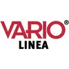 'VARIO LINEA' en lettres majuscules rouges et noires sur fond blanc.