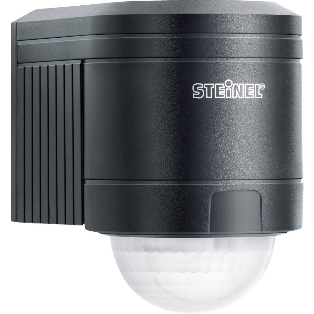 Nadometni stenski PIR-senzor gibanja Steinel 602710 240 ° rele črne barve IP54