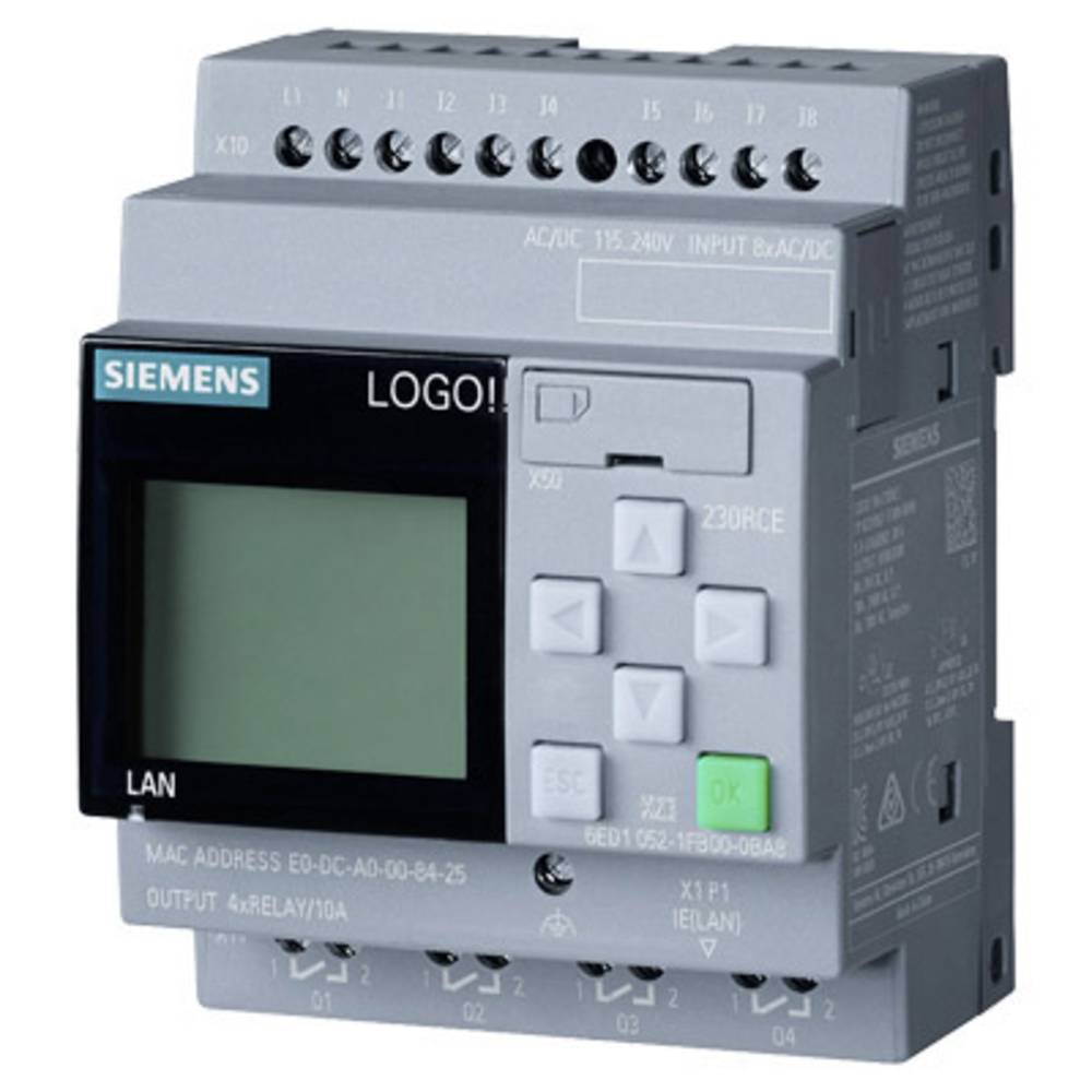 SPS krmilni modul Siemens 6ED1052-1FB08-0BA0 6ED1052-1FB08-0BA0 115 V/AC, 115 V/DC, 230 V/AC, 230 V/DC/Komponente/Conrad.si