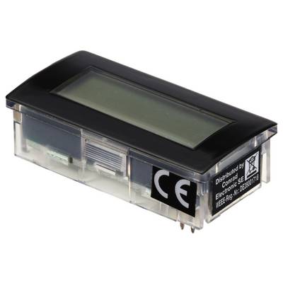 Pravokutni elektronički component s malim zaslonom i CE oznakom sa strane.