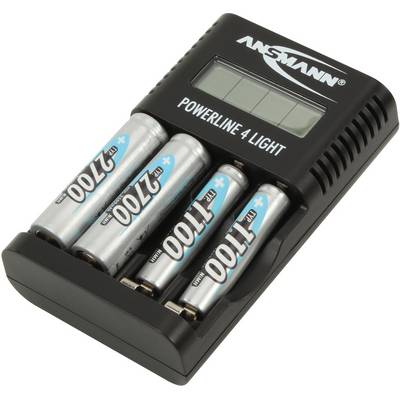 Ansmann Powerline 4 light punjač okruglih stanica nikalj-kadmijev, nikalj-metal-hidridni micro (AAA), mignon (AA)-0