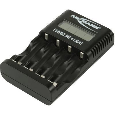 Ansmann Powerline 4 light punjač okruglih stanica nikalj-kadmijev, nikalj-metal-hidridni micro (AAA), mignon (AA)-8