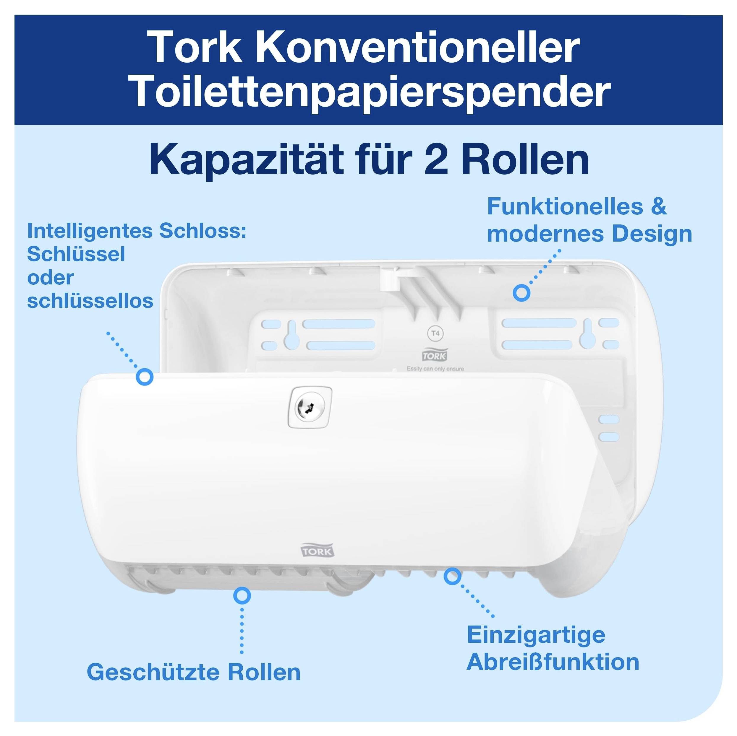 Dispenzer za toaletni papir Elevation 557000 TORK mala rola, plastika 1 kom.-2