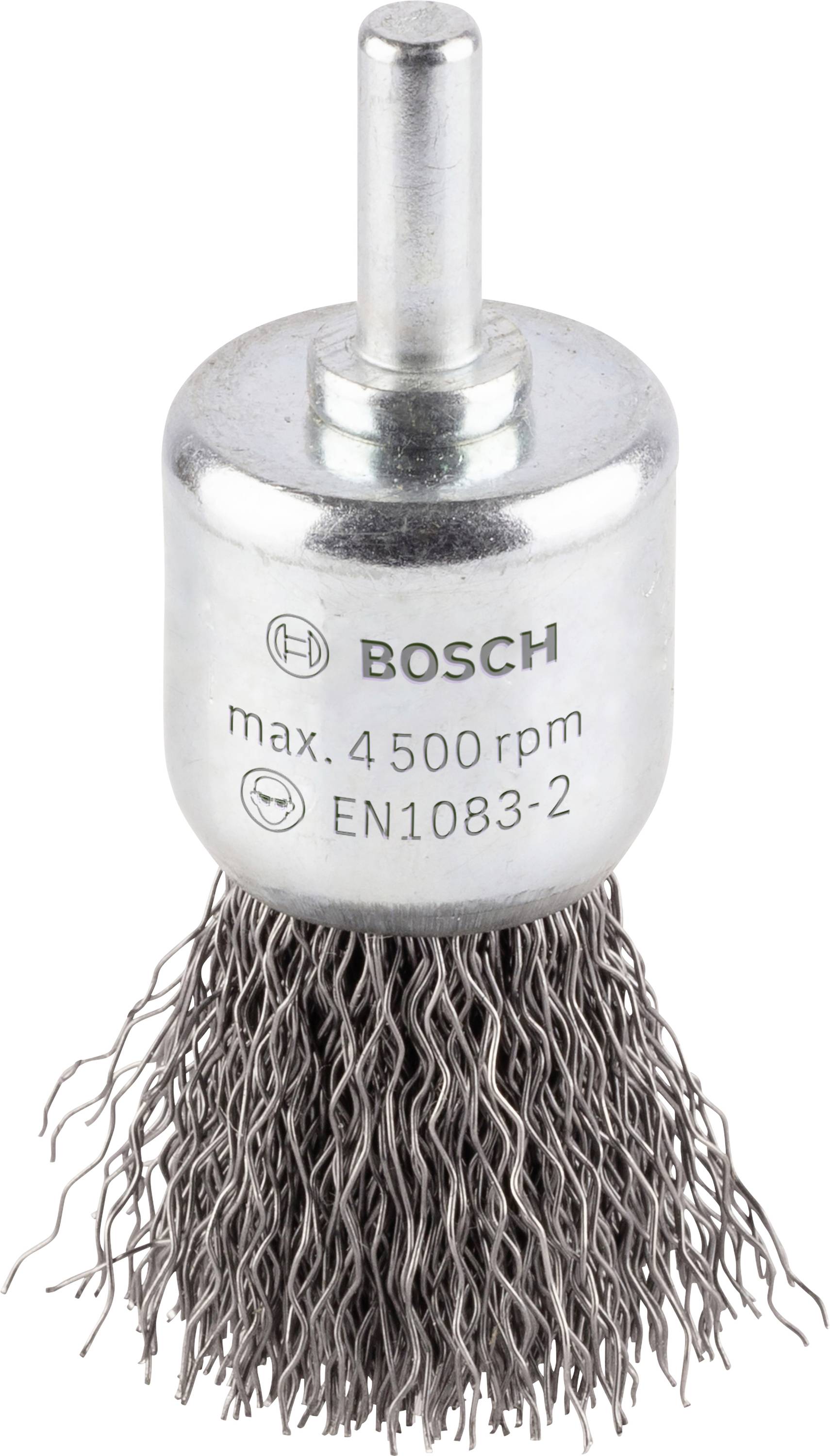 Bosch Accessories Penseelborstel, gegolfd, 0,3 mm, 25 mm, 4500 omw/min 1609200269 1609200269 1 stuk(s)