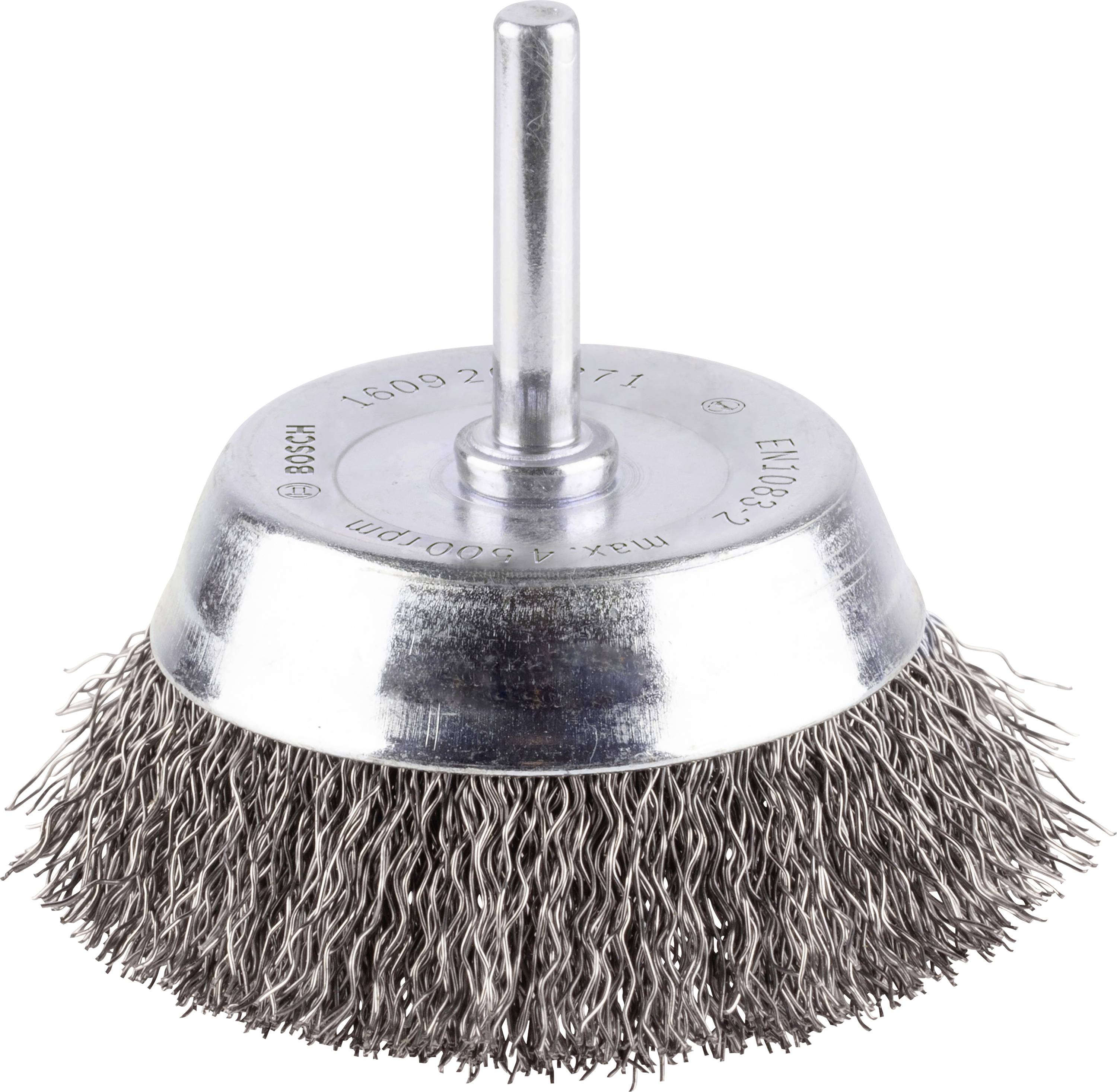 Bosch Accessories Komborstel, gegolfde draad, 0,2 mm, 70 mm, 4500 omw/min 1609200271 Schacht-Ø 6 mm 1609200271 1 stuk(s)