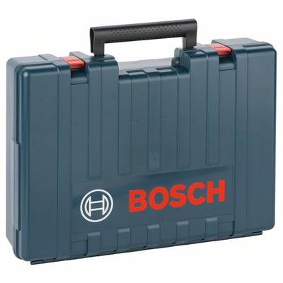 Plavi kovčeg za alat s crnom ručkom i crvenim logotipom 'BOSCH'.
