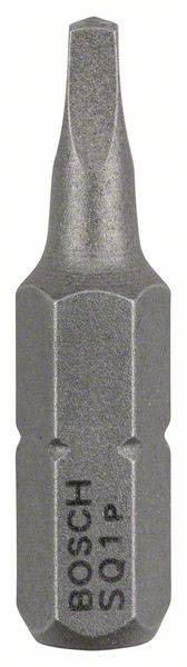 Bosch Accessories 2608521108 Vierkant-bit Aandrijving: 1/4 (6,3 mm) Uitvoering: Binnen-vierkant (Robertson) 1 25 mm